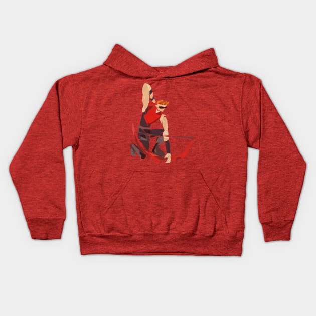 Red Arrow Kids Hoodie by Newtegan